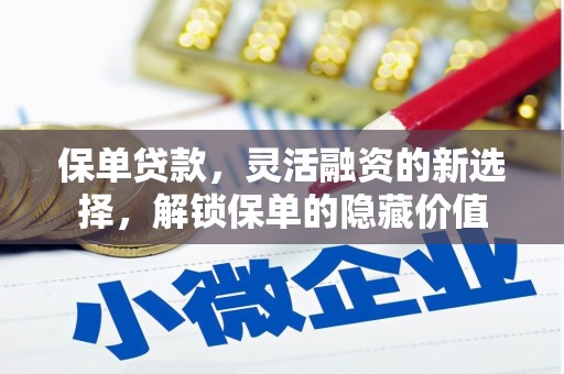 登封保单贷款，灵活融资的新选择，解锁保单的隐藏价值
