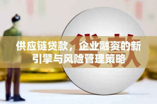 登封供应链贷款，企业融资的新引擎与风险管理策略