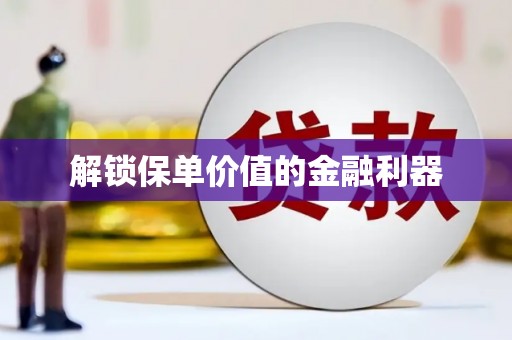 登封解锁保单价值的金融利器