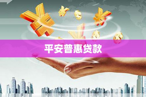 登封平安普惠贷款