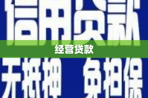 登封经营贷款