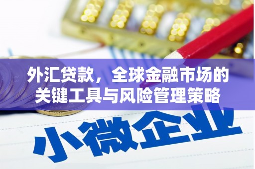 登封外汇贷款，全球金融市场的关键工具与风险管理策略
