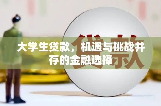 登封大学生贷款，机遇与挑战并存的金融选择